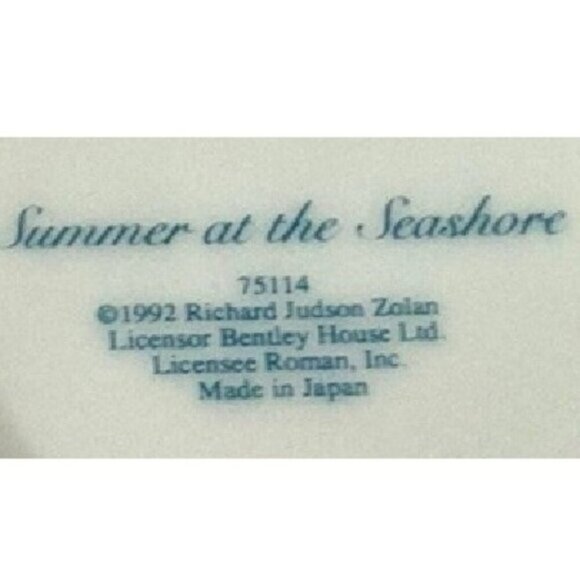 Vintage Decorative Plates Lot of 3 by Richard Judson Zolan 4" Diameter Rare - Picture 10 of 10